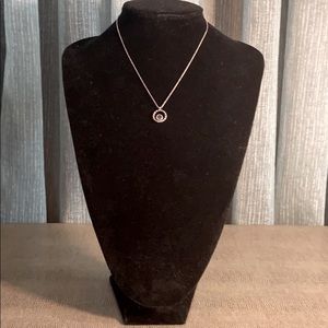 Brighton Purple/Clear Halo Necklace